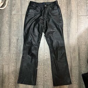 Vintage leather pants